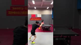 楊嘉安/王晨又對拉 #tabletennis #pingpong #forehand #training #桌球 #卓球 #乒乓