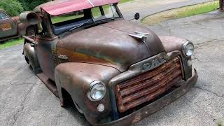 1953 GMC 5 window 100 short bed truck