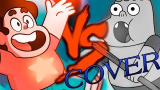 Cover - Steven Universo vs Clarêncio o Otimista, Duelo de Titãs - 7mz (partes do Steven)