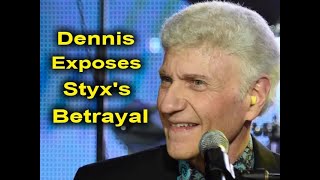 Dennis DeYoung Exposes Styx's Shocking Betrayal: The Untold Story Behind His Departure