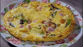 Юлия Высоцкая — Фриттата с овощами и сыром