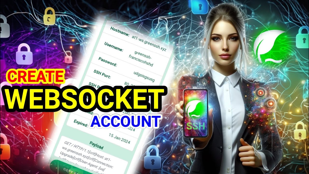 Ssh Websocket Account Creation Tutorial Youtube