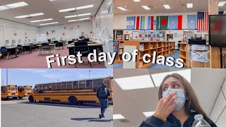 Primer día de clases en Estados Unidos!🇺🇸 (clases presenciales)