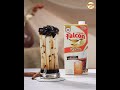 แจกสูตร เฉาก๊วยนมสดบราวน์ชูการ์ หอมหวาน กลมกล่อม falcon แจกสูตรอร่อย