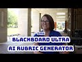 AI Rubric Overview | GVSU eLearning