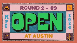 2024 The Open at Austin | MPO R2B9 | Ellis, Marwede, Rathbun, Barela | Jomez Disc Golf