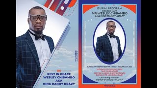 🔴  LIVE  At   Dandy Krazy Funeral Burial Service 💔 | Show Grounds Lusaka Zambia