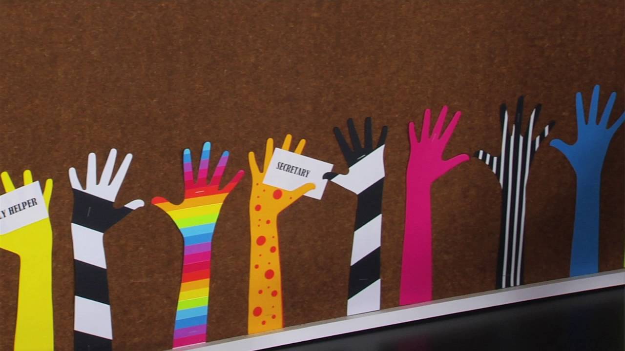 Ellison Education Lesson Plan #12053: Helping Hands Bulletin Board ...