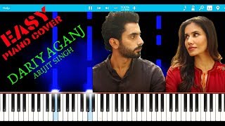 Dariyaganj | Jay Mummy Di | Arijit Singh,Dhvani Bhanushali| Piano Cover | Hitesh Dantani | Synthesia