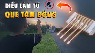 Thử thách làm con diều mini từ que tăm bông và cái kết | Trò Mèo TV