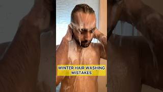 WINTER HAIR WASHING MISTAKES ❌ | Hair Care Routine #haircare #trending #ashortaday