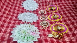 Handmade chandmala#Saraswati puja special#3 types chandmala#easy to make at home