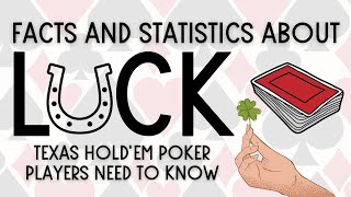 SKILL vs LUCK in Poker🍀 How Long is the Short Run?