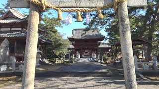 萩の市街地にある金谷神社（金谷天満宮）