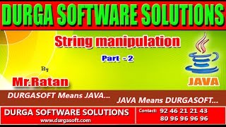Corejava-String manipulation-part-2