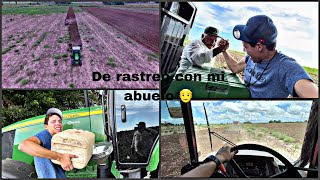 ESTRENANDO EL TRACTOR KUBOTA Y RASTREANDO EN LOS 2 TRACTORES CON MI ABUELO 🚜‼️(ELMARIOMT)