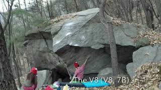 The V8 (V8, 7B) 불암산 볼더링