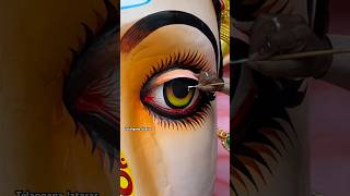 Khairatabad Ganesh 2024 | India’s Biggest Eco Friendly Matti Ganesh Eye Making 2024#youtubeshorts