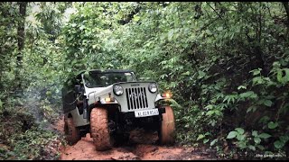 Mahindra Jeep 4x4 OFFROADING Weekend Drive. Idukki, Kerala