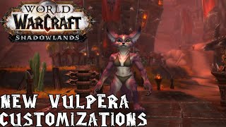 NEW UPDATED Vulpera Customization Options | Shadowlands Beta