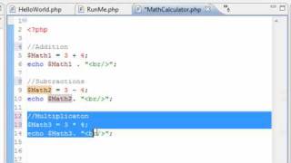 PHP Programming 9 Calculator