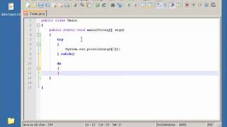 Java tutorial 4 - exceptions, more operators, extending, constructors, packaging PART ONE (of 3)