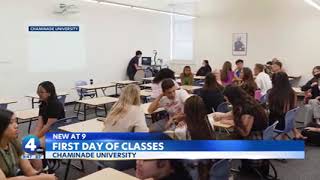 KITV4 (8.22.22): Chaminade University first day of Fall Term