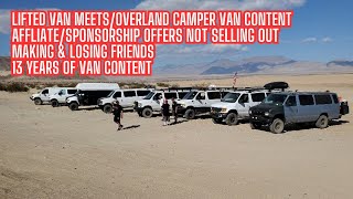 truth vs selling out getting paid to lie | Overland Offroad camping gear reviews | Utah Van meet?