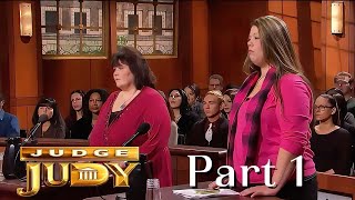 Neighbors Fight over Noisy Kids! _ Part 1 | The CourtRoom Judge Judy