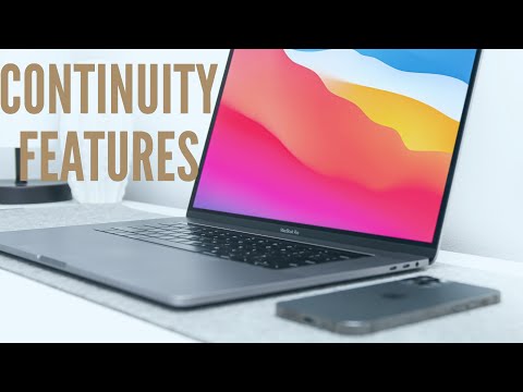 Continuity Features The Combination of Mac and iPhone (iOS 14, macOS Big Sur)