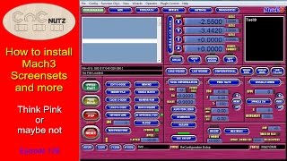 How to install Mach3 Screenset - CNCnutz Episode 130