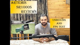 Artemis Sr1000s Reviews and chrony Test | SR1000S Power Test with pro magnum | Artemis guns Reviews