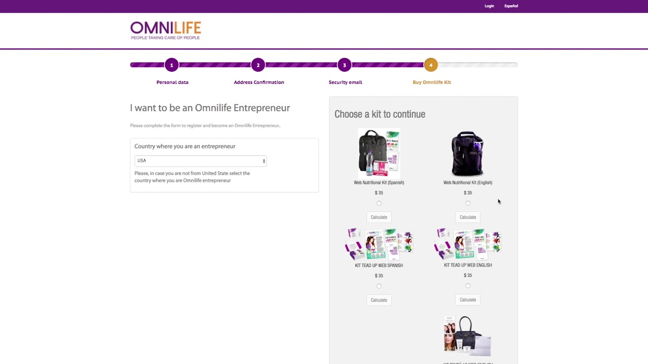 Register Online Omnilife Usa English Youtube