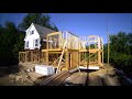 Custom Home Construction - Time Lapse of Home Addition onto Existing Structure