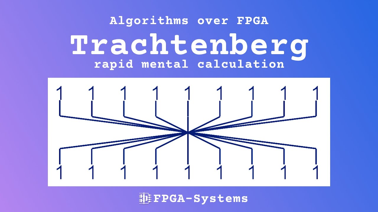 Умножай в уме, но на ПЛИС - метод Трахтенберга - FPGArage Stream #52