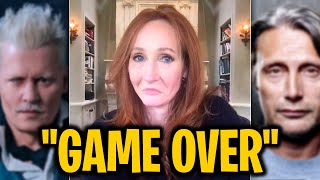 "Fantastic Beasts Will Fail" J.K. Rowling Finally Reacts To Losing Johnny Depp (VIDEO)