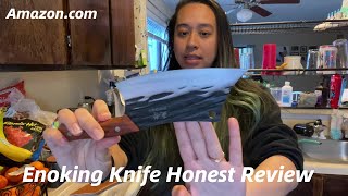 Enoking Meat Cleaver Hand Forged Chef Knife Honest Review|Enoking Knife