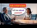 Job Interview Questions and Answers | English Speaking Practice for Beginners #learningenglish