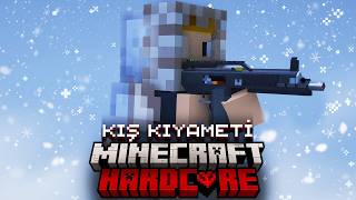 Minecraft Hardcore KAR KIYAMETİNDE Hayatta Kalmak - Film Tadında