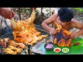 #PUNJABI#MASALA Cooking Chicken Curry BBQ Kerala Style - Cook Nadan Chicken Roasted Kerala Recipe