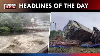 Beas Water Level Rises | Water Enters Gurudwara Manikaran Sahib In Himachal | Top Headlines