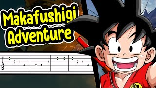 Dragon Ball - Makafushigi Adventure (Opening 1) 【Tab】|➤ GUITAR TUTORIAL