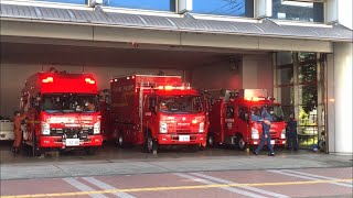 【藤沢市消防局】朝礼と資機材点検を見てきました！！✨🚒🚑🚨