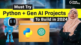 Generative AI Projects to Build with Python for beginners in 2024