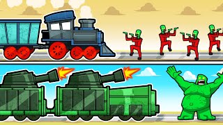 Upgrading to the Ultimate ZOMBIE TRAIN to Save the World in Pandemic Train