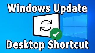 How to Create a Windows Update Shortcut on Your Desktop