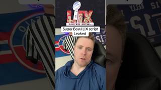 Super Bowl LIX Script LEAKED 7 years ago?! #superbowllix #nfl