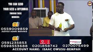 GIVING GOD HIS DUE BY APOSTLE DR. ISAAC OWUSU-BEMPAH ||27-10-2024||