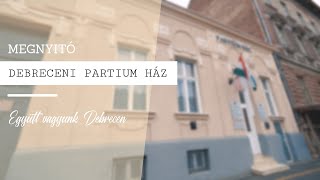 Dr. Pósán László - / debreceni Partium Ház Megnyitó /