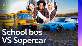 School Teachers Vs Professional Race Car Driver | Teachers On Tour | Channel 4